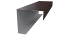Декоративная накладка угловая 20x60x60x20 мм, 8017 шоколадно-коричневый PUR Pruf
