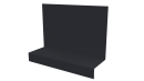 Примыкание боковое фальц 25x65x130 мм, 7024 графитовый серый глянцевый