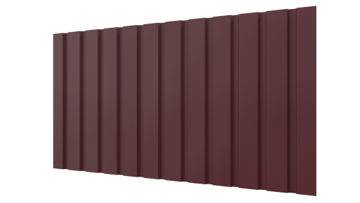 Профнастил С10 1155/1100x0,45 мм, 3005 винно-красный матовый