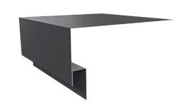 Планка околооконная 200х75х20 мм, 7005 мышино-серый глянцевый