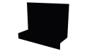 Примыкание боковое фальц 25x65x130 мм, 9005 черный янтарь глянцевый