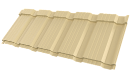 Профиль Пегас 1185/1150x0,4 мм, 1014 слоновая кость глянцевый