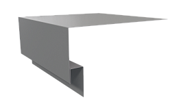 Планка околооконная 200х75х20 мм, 7035 светло-серый глянцевый