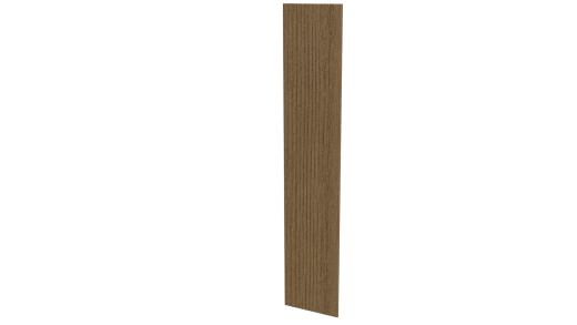 Крепежная планка 10x40x10 мм, Орех 3D