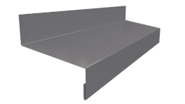 Отлив простой 20х50х20 мм, 7005 мышино-серый глянцевый