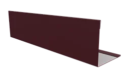 Планка завершающая 10x50x50x10 мм, 3005 винно-красный матовый