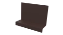Примыкание боковое фальц 25x65x130 мм, 8017 шоколадно-коричневый PUR Pruf