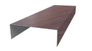 Декоративная накладка 20x60x20 мм, Античный дуб 3D