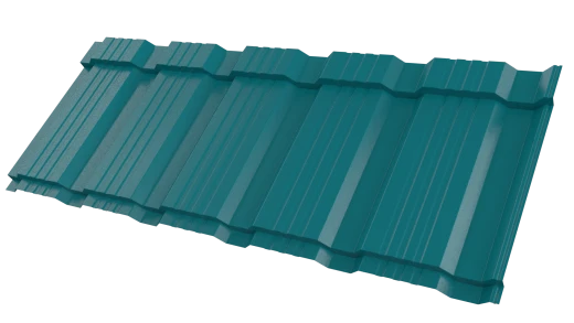 Профиль Пегас 1195/1130x0,45 мм, 5021 водная синь глянцевый