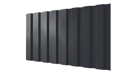 Профнастил С20A 1150/1100x0,5 мм, 7024 графитовый серый глянцевый