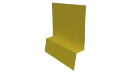 Планка стартовая фальц 135x30x55 мм, 1018 цинково-желтый глянцевый