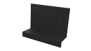 Примыкание боковое фальц 25x65x130 мм, Картэн тёмный