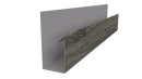 Планка П-образная 30x20x2000 мм, Дуб Винтаж 3D