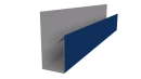 Планка П-образная 30x20x2000 мм, 5005 сигнальный синий глянцевый