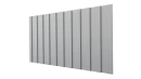 Профнастил С8 1200/1150x0,4 мм, цинк