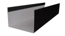 Стойка 40x60x40 мм, 9005 черный янтарь матовый