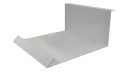 Планка примыкания нижняя 100x200x2000 мм, 7035 светло-серый глянцевый
