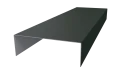 Декоративная накладка 20x60x20 мм, 6009 пихтовый зеленый матовый