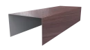 Крышка 40x65x40 мм, Античный дуб 3D