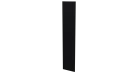 Крепежная планка 10x40x10 мм, 9005 черный янтарь матовый