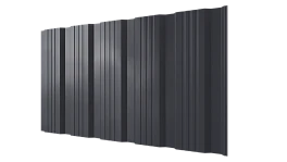 Профнастил К20 1195/1130x0,45 мм, 7024 графитовый серый глянцевый