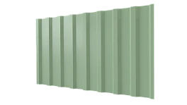 Профнастил С20B 1150/1100x0,4 мм, 6019 бело-зеленый глянцевый