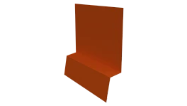 Планка стартовая фальц 135x30x55 мм, 2004 оранжевый глянцевый