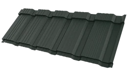Металлочерепица Каскад 1195/1130x0,5 мм, 6009 пихтовый зелёный матовый