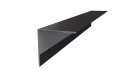 Планка угла наружного 50x50x2000 мм, 8019 серо-коричневый глянцевый