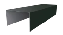 Крышка 40x65x40 мм, 6009 пихтовый зеленый матовый