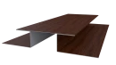 Планка стыковочная сложная Блок-хаус 110x2000 мм, Дуб Кельтик 3D