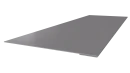 Планка завершающая 65x2000 мм, 7004 сигнальный серый глянцевый