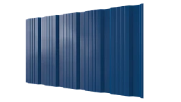 Профнастил К20 1195/1130x0,4 мм, 5005 сигнальный синий глянцевый