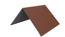 Конёк простой 150x150x2000 мм, 8004 медно-коричневый матовый
