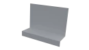 Примыкание боковое фальц 25x65x130 мм, 7040 серое окно глянцевый