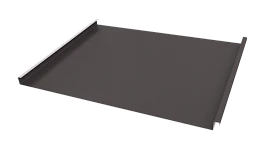 Фальцевая кровля 562/550x0,5 мм, 8019 серо-коричневый матовый