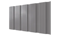 Профнастил К20 1195/1130x0,3 мм, 9006 бело-алюминиевый глянцевый