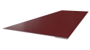 Планка завершающая 65x2000 мм, 3011 коричнево-красный глянцевый