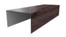 Крышка 40x65x40 мм, Морёный дуб 3D