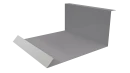 Планка примыкания нижняя 100x200x2000 мм, 7004 сигнальный серый глянцевый