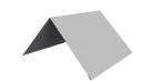 Конёк простой 150x150x2000 мм, 9003 сигнальный белый глянцевый
