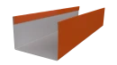 Стойка 40x60x40 мм, 2004 оранжевый глянцевый