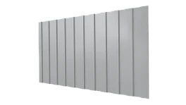 Профнастил С8 1200/1150x0,7 мм, 7035 светло-серый глянцевый
