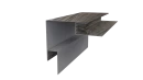 Планка угла наружного сложная 75x75x2000 мм, Дуб Винтаж 3D