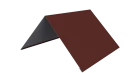 Конёк простой 150x150x2000 мм, 3009 оксид красный глянцевый