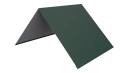 Конёк простой 190x190x2000 мм, 6005 зеленый мох матовый