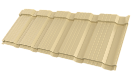 Профиль Пегас 1195/1130x0,45 мм, 1014 слоновая кость глянцевый